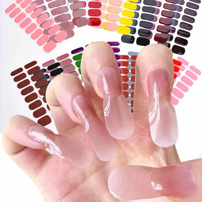 DIY Gel Nägel Sticker