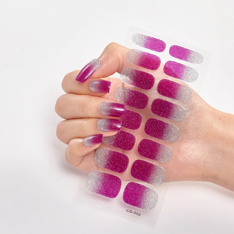 DIY Gel Nägel Sticker