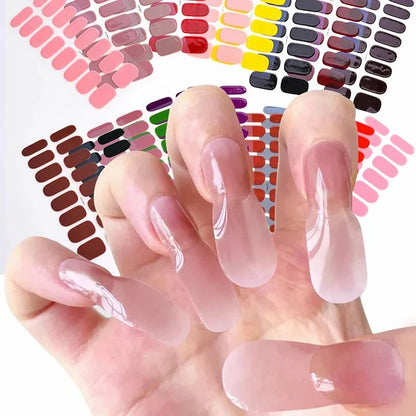 DIY Gel Nägel Sticker