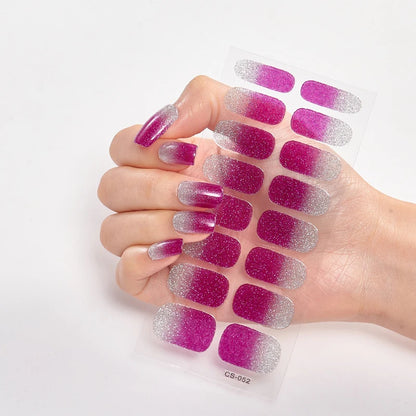 DIY Gel Nägel Sticker